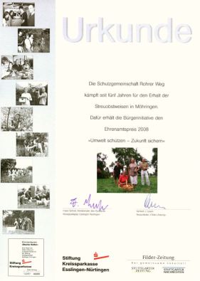 Ehrenamtspreis klein